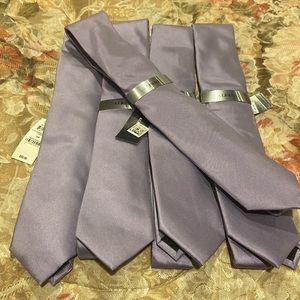 Alfani Solid Texture Ties Lavender (504)